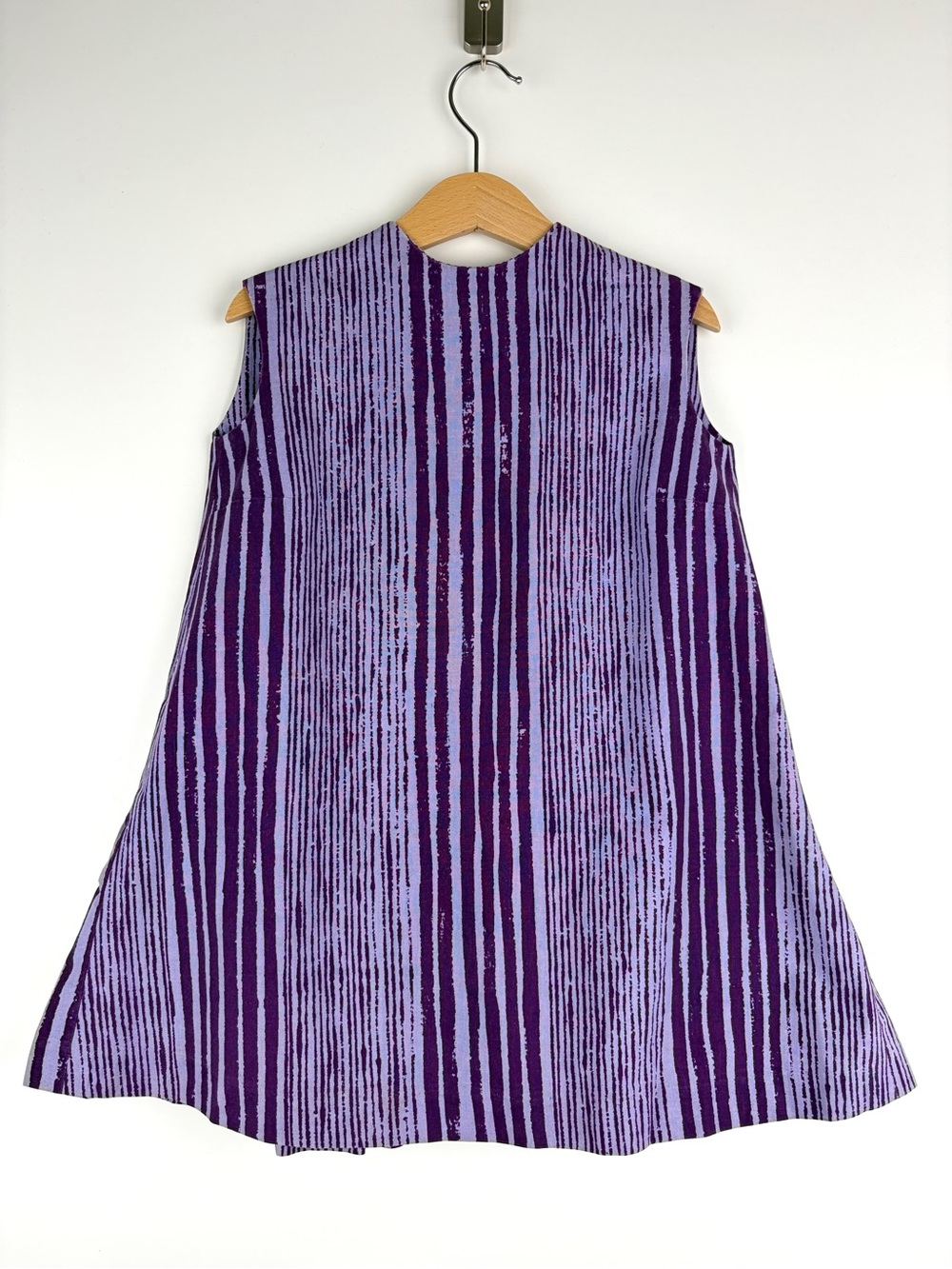 Vintage Marimekko Piccolo Striped Dress, Sz 6